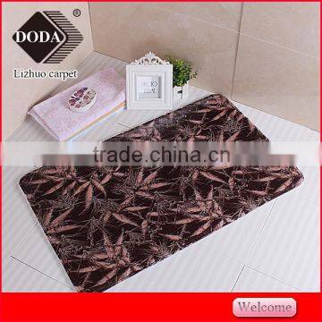 carpet mat for bathroom;home hotil printing mat customized design