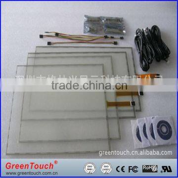 Industrial use 5 wire resistive touch screen,12.1"