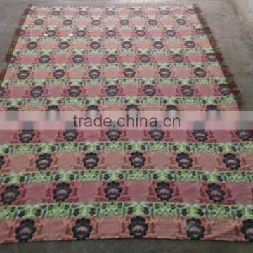 new item woven blanket or recycled bedspread that wholesale in Indonesia market