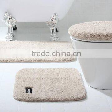 bathroom 3-piece set rug mat waterproof bathroom carpet