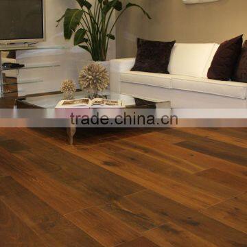 Rustic White Oak Stained Engineered Wood Flooring