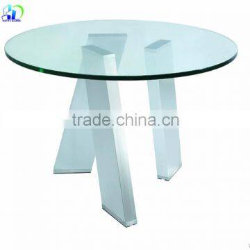Customized Good Quality Round Tempered Glass Table Top photo-2