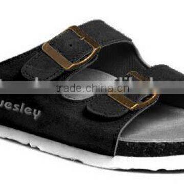 New PU Beach Slippers, Mens Cork Sole Slippers photo-6