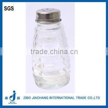 50ml salt pepper glass dressing jar