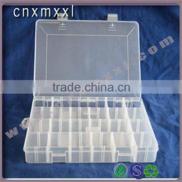 2016 new style clear plastic box for accessory accept custom design