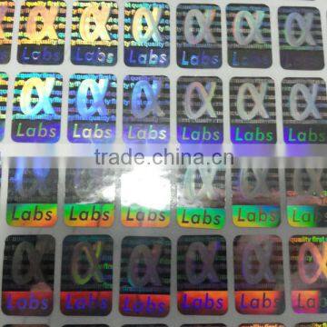 Make factory price self-adhesive hologram sticker