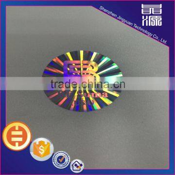 Hot Selling Custom Disposable HoneyComb Tamper Evident Hologram Sticker