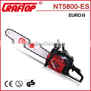 2 stroke 54cc chainsaw for wood carving