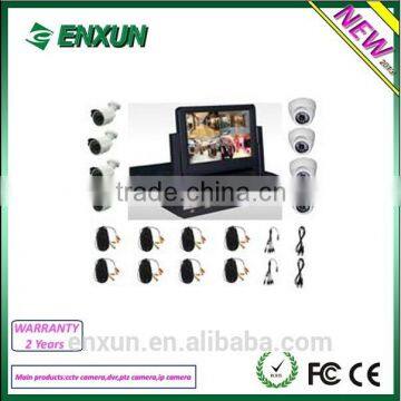 Hot Selling 8pcs 1/3 CMOS Analog Cctv Security Camera Kit