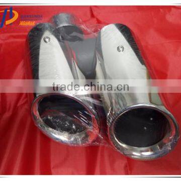 For 2014 up Macan 2.0T MKI Round Exhaust tips (Mirror Polish)