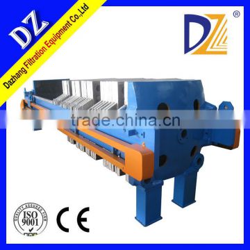 High Temperature Plate and Frame Cast Iron Filter Press