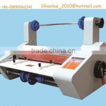 Hot and cold laminating machine