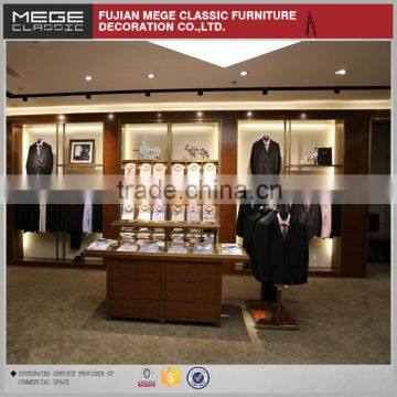 Unique Design Business Men Retail Decoration Clothes Stores