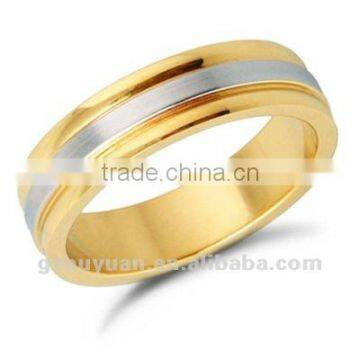Unique Gold Plating Stainless Steel Ring