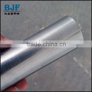 stainless steel slot tube/ wedge wire filter/ Johnson slot screen