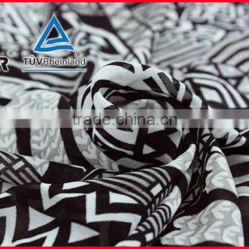 2014/15 digital printing fabric 100% polyester fabric for dress shirt