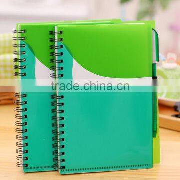 Customized plastic notepad with pen China supplier