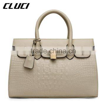 luxury genuine leather lady handbag tote bags famous brand