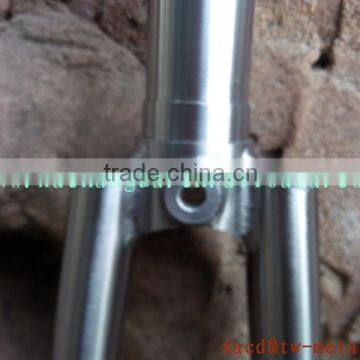 Titanium Bike Fork With Post Mount Brake Road Bike Fork Warranty Life-time Titanium Bicycle Fork photo-2