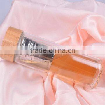 Drinking Glass Water Bottle With Stainless Steel Tea Filter, Borosilicate Water Bottle Glass 400ml photo-4