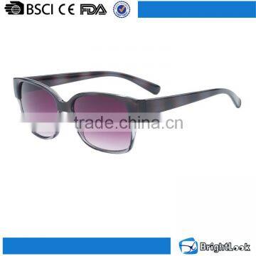 Customize match frame lens color plastic eyewear women sunglasses logo