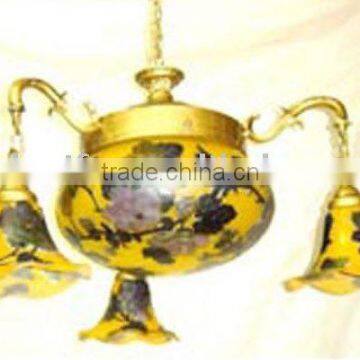 glass droplight galle lamp