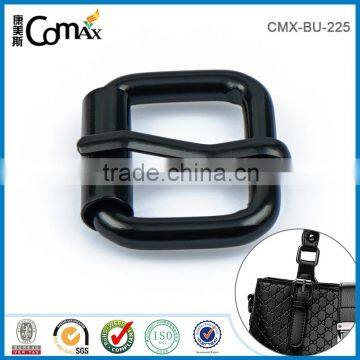 Roller Metal Black Nickel-free Belt Buckle photo-2