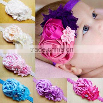 New 2014 Baby Flower Headband Baby Girls Hair Accessories Children Headbands Accessories Christmas