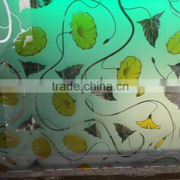 Acid Ice Glass Decorative for Door,decorative Glass for Windows for Iraq, Pakistan photo-6