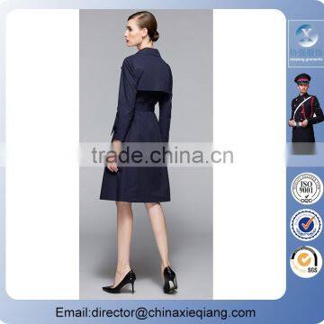 2016 Fashion Ladies Belted Trench Coat Winter Coat photo-2