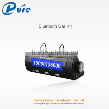 good sound car kit sun visor bluetooth handsfree car kit with echo cancellation&noise suppression