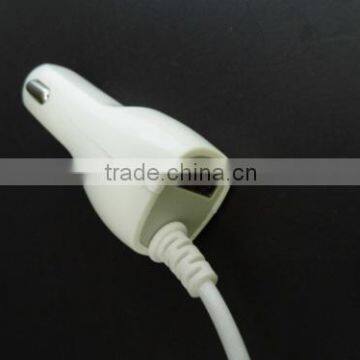 Micro USB car charger with usb port and cable