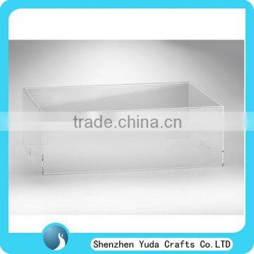 Clear customized plexi cover box Desktop acrylic dust-protected covers