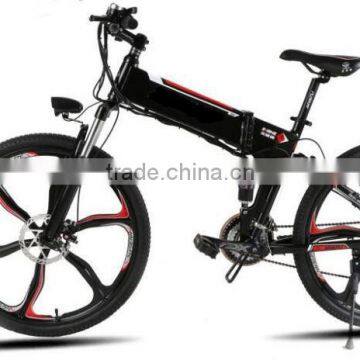 Steel Frame Powerful Folding Electric Mountain E Bike