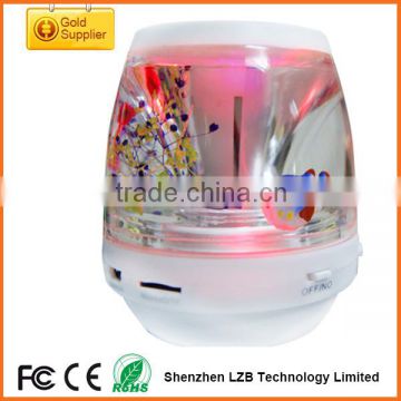 bluetooth liquid speaker for computer/iphone/ipad/smart phone tablet,customized is available