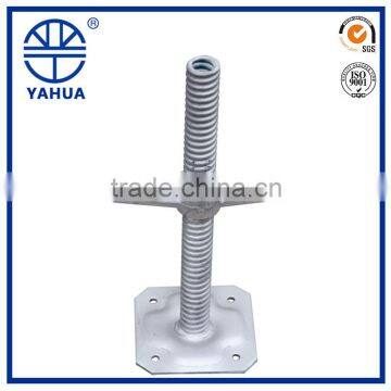 Galvanized Scaffolding Jack Base / scaffold leveling screw jacks