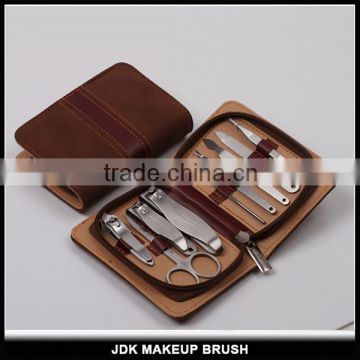 JDK High End PU Leather Luxury Manicure Pedicure Set