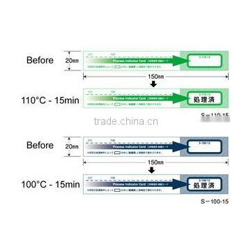 Temperature Recording Card for Food Hygiene control