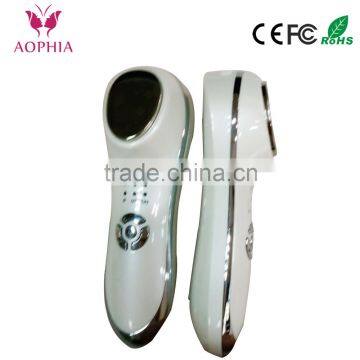 AOPHIA skin cell repair anti aging face lift Ultrasonic Ionic vibration facial beauty instrument