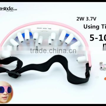 Alleviate Fatigue Eye Care Relax Massager Glasses Electric Forehead Migraine New