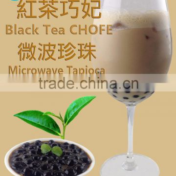 Microwave Tapioca Pearl CHOFE Black Tea flavor 2016 new technology