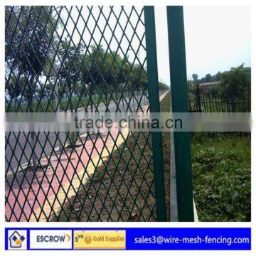 2015 hot sale expandable sheet metal diamond mesh/ metal mesh screen wall