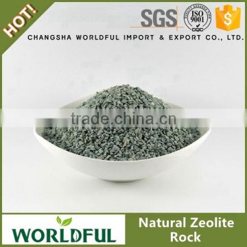 Strong adsorption natural green feed grade natural zeolite rock, natural zeolite price