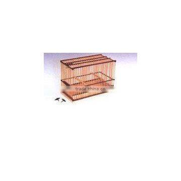 wooden bamboo bird cage