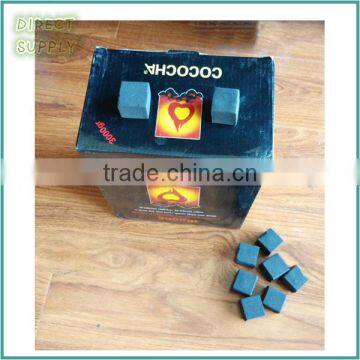 good quality low ash hong burning tom cococha charcoal for nargile