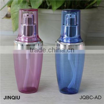 Translucent lotion PP bottles in red,blue, white,30ML high quality good use cream pump bottles,cosmetic lotion bottle with pump