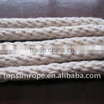 Solid braided rope cotton rope