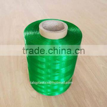 plastic yarn for knitting pe pp fiber 0.25mm 0.24mm 1500D