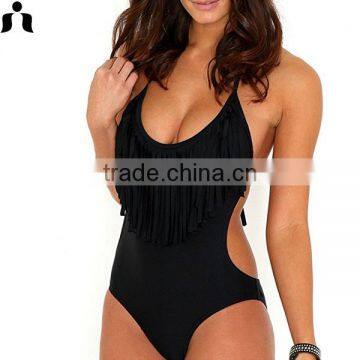 2017 Tassels One Piece Swimwear With Romantic Style photo-5
