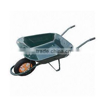 WB6400 Green Color Air Wheel Wheelbarrow Wholesale for Construction